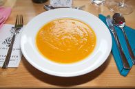 spicy pumpkin cream soup